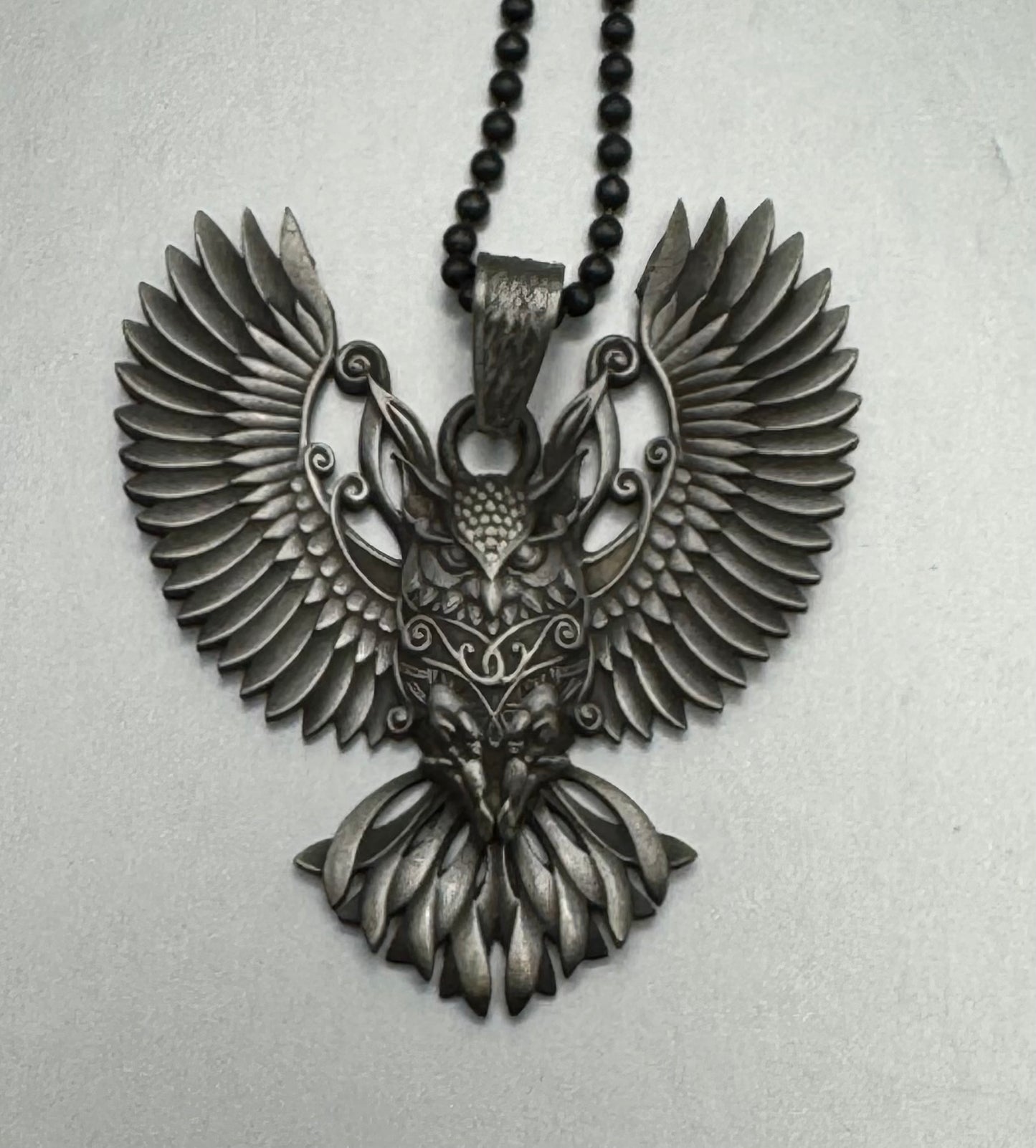 Silver Owl Necklace