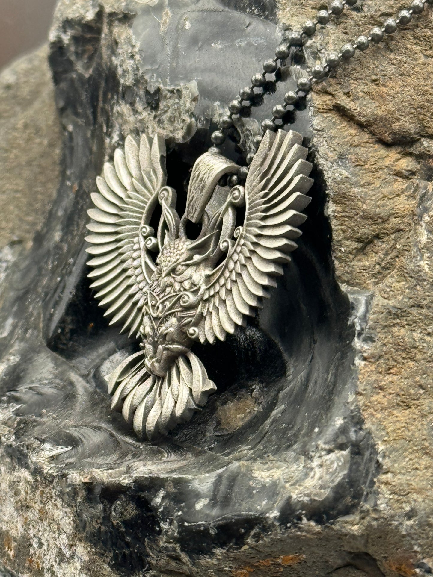 Silver Owl Necklace