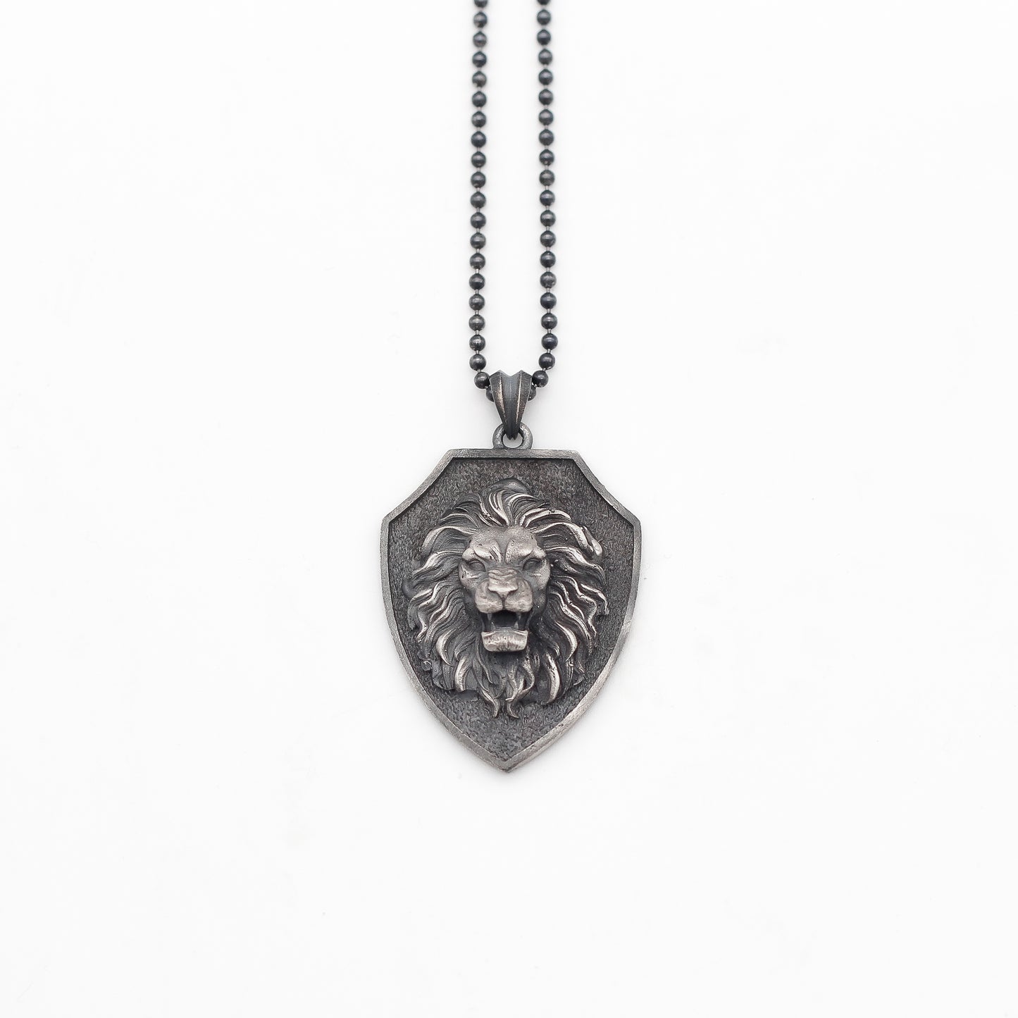 Sterling Silver Lion Necklace